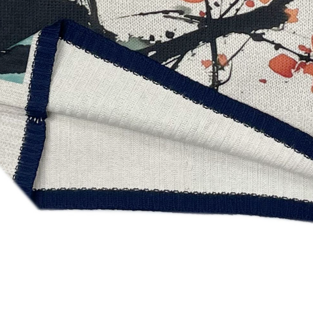 Women’s Artistic Ink Print Knit Vest